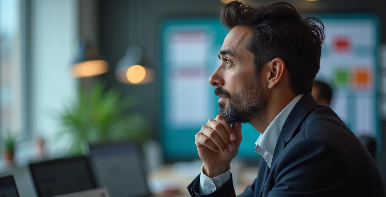 Visual metaphor for identifying single points of failure in business processes