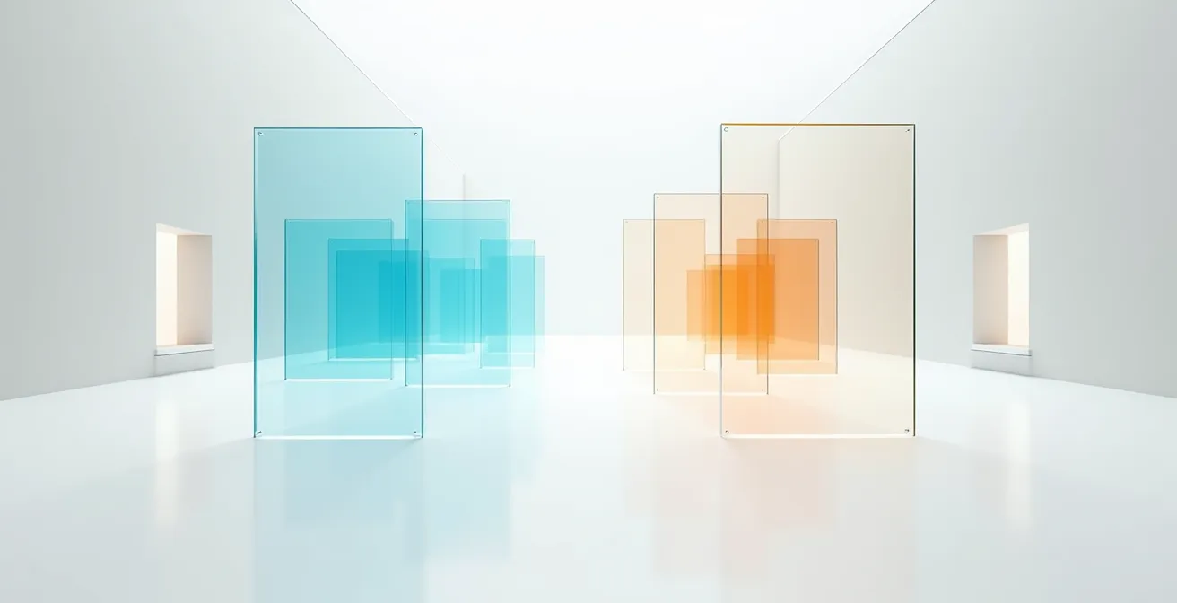 Visual matrix showing content types mapped against engagement metrics for brand awareness campaigns