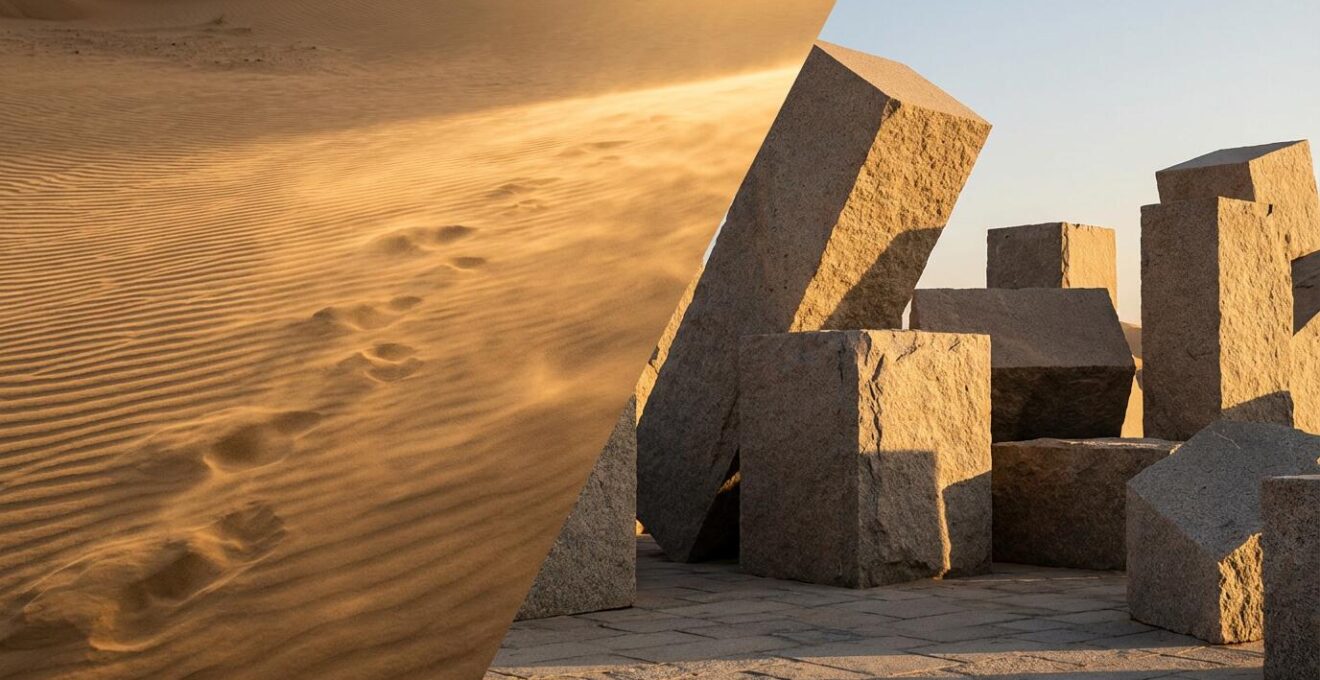 Abstract visualization of behavioral signals diminishing over time versus stable demographic data