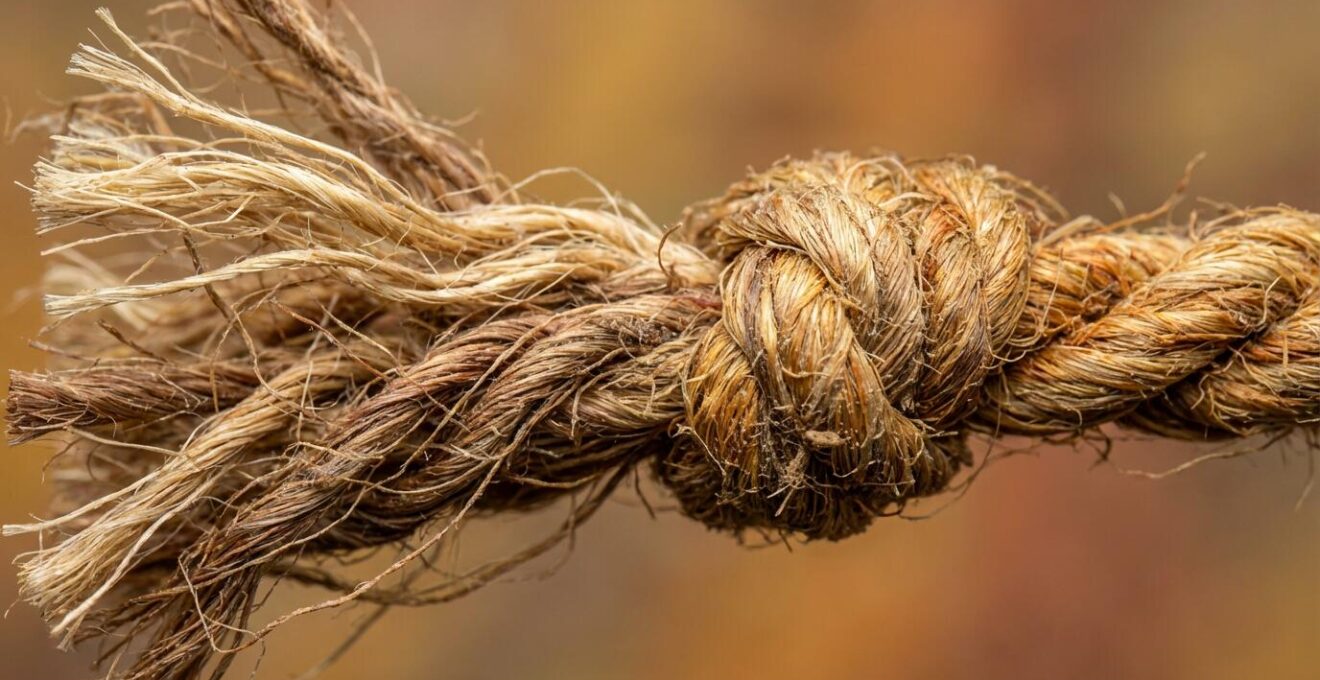 Extreme close-up showing intricate connection patterns representing loyalty building
