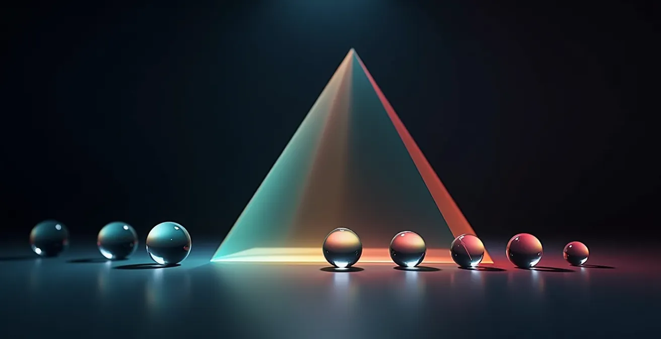 Analysts working with a data visualization of customer segmentation based on the RFM model for LTV analysis.